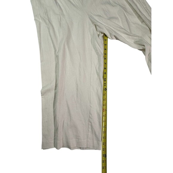 Jones New York Womens Crop Pants With Elastic Waist Band Stretch White Size 2X - Picture 10 of 16